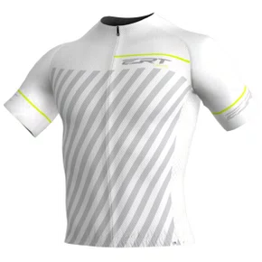 Camisa de Ciclismo Ert New Elite Racing Branca Camisa de Ciclismo Ert New Elite Racing Branca
