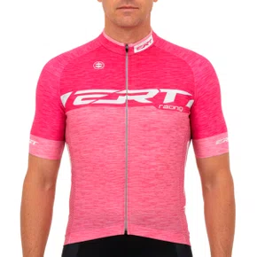 Camisa de Ciclismo ERT New Elite Racing Rosa