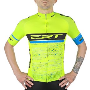 Camisa de Ciclismo ERT New Elite Team Amarela