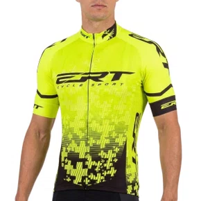 Camisa de Ciclismo ERT New Elite Team Amarela