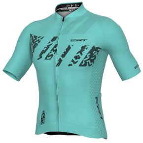 Camisa de Ciclismo ERT Premium Aquamarine Verde Camisa de Ciclismo ERT Premium Aquamarine Verde