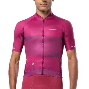 Camisa de Ciclismo ERT Premium Ciclamino Roxo