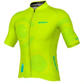 Camisa de Ciclismo Ert Premium Citron Verde Neon