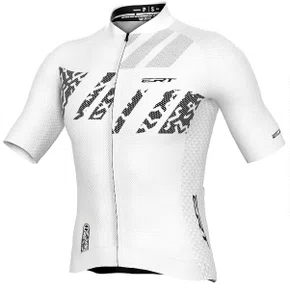 Camisa de Ciclismo ERT Premium Snow Branca