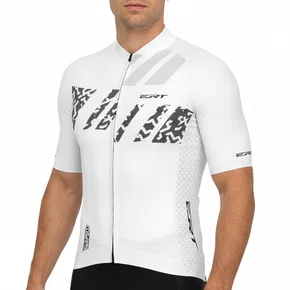 Camisa de Ciclismo ERT Premium Snow Branca