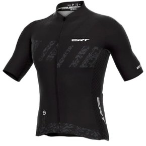 Camisa de Ciclismo ERT Premium Titanium Preta