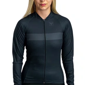 Camisa de Ciclismo Free Force Basic Gravity Manga Longa Feminina