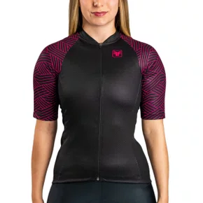 Camisa de Ciclismo Free Force Basic Spinel Feminina Preta