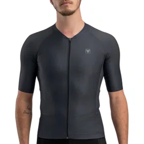 Camisa de Ciclismo Free Force Training Vulkan Cinza