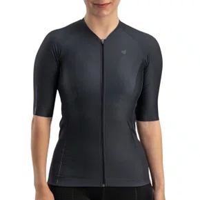 Camisa de Ciclismo Free Force Training Vulkan Feminina Cinza