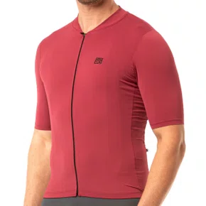 Camisa de Ciclismo Furbo Euro Cherry Vermelha