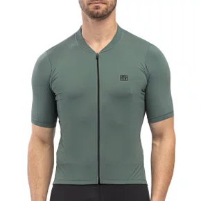 Camisa de Ciclismo Furbo Euro Militare Verde