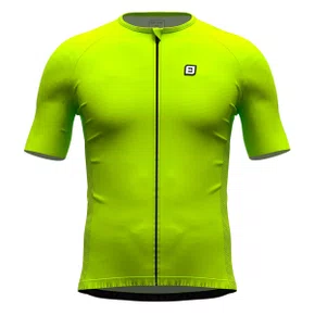 Camisa de Ciclismo Furbo F13 Flat Amarela