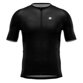 Camisa de Ciclismo Furbo F13 Flat Preta