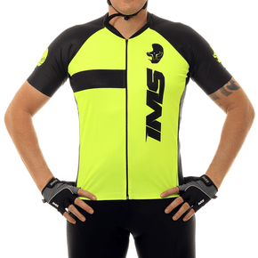 Camisa de Ciclismo IMS Adventure Amarela Camisa de Ciclismo IMS Adventure Amarela