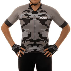 Camisa de Ciclismo IMS Racing Napoli 4° Bolso com Ziper Cinza Camisa de Ciclismo IMS Racing Napoli 4° Bolso com Ziper Cinza