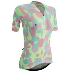 Camisa de Ciclismo Marcio May Funny Candy Feminina Rosa Camisa de Ciclismo Marcio May Funny Candy Feminina Rosa
