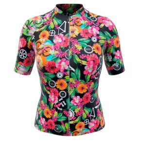 Camisa de Ciclismo Marcio May Funny Spring Day Feminina Camisa de Ciclismo Marcio May Funny Spring Day Feminina