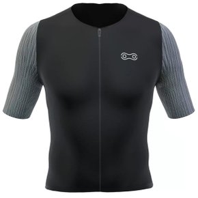 Camisa de Ciclismo Marcio May Highline Dark Moon Preta
