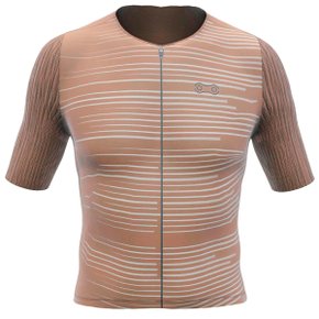 Camisa de Ciclismo Marcio May Highline Dunas Marrom