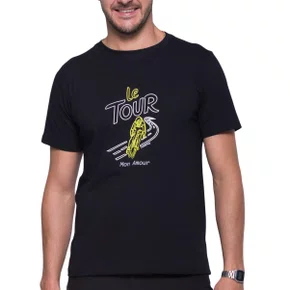 Camiseta Marcio May Le Tour Preta Camiseta Marcio May Le Tour Preta