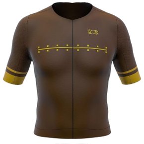 Camisa de Ciclismo Marcio May Pro Antique Marrom