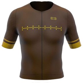 Camisa de Ciclismo Marcio May Pro Antique Marrom