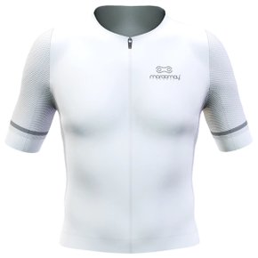 Camisa de Ciclismo Marcio May Pro Branca