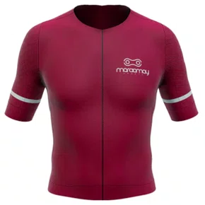 Camisa de Ciclismo Marcio May Pro Vermelha