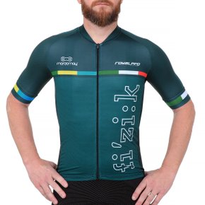 Camisa de Ciclismo Marcio May Fizik Royal Pro Verde