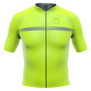 Camisa de Ciclismo Marcio May Sport Amarela