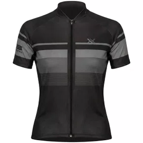 Camisa de Ciclismo Mattos Racing Bike Track II Feminino Preto