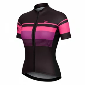 Camisa de Ciclismo Mattos Racing Bike Track II Feminina Rosa