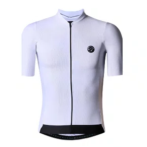 Camisa de Ciclismo Mauro Ribeiro Fiber 2.0 Branca