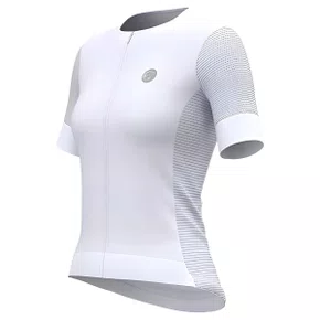 Camisa de Ciclismo Mauro Ribeiro Highfresh Feminino Branco