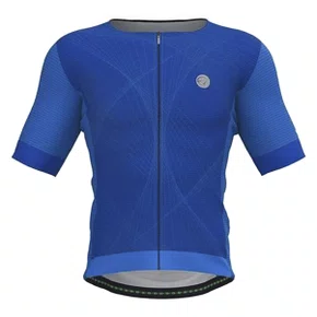 Camisa de Ciclismo Mauro Ribeiro Proper 2.0 Azul Camisa de Ciclismo Mauro Ribeiro Proper 2.0 Azul