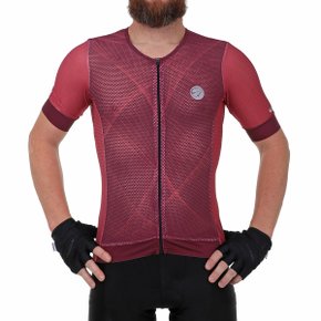 Camisa de Ciclismo Mauro Ribeiro Proper 2.0 Vermelha Camisa de Ciclismo Mauro Ribeiro Proper 2.0 Vermelha