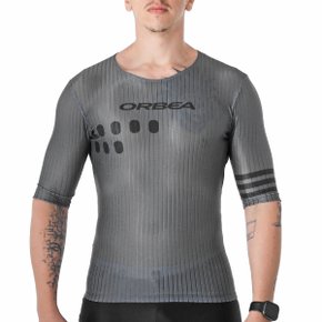Camisa de Ciclismo Orbea Orca Aero Cinza