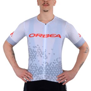 Camisa de Ciclismo Orbea Orca LTD Cinza