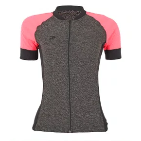 Camisa de Ciclismo Placar Comfort Cinza e Rosa Camisa de Ciclismo Placar Comfort Cinza e Rosa