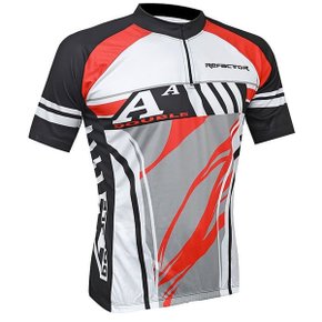 Camisa de Ciclismo Refactor Adventure Preta e Branca Camisa de Ciclismo Refactor Adventure Preta e Branca