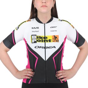 Camisa de Ciclismo Marcio May Sport Bike Point Feminino Branco