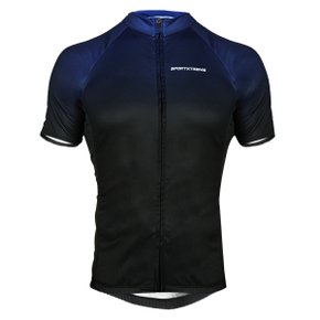 Camisa de Ciclismo SportXtreme Wingblu Preta e Azul