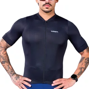 Camisa de Ciclismo Woom Cycling I Preta Camisa de Ciclismo Woom Cycling I Preta