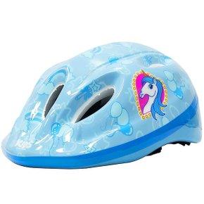 Capacete de Ciclismo Absolute Shake Unicornios Infantil Azul Capacete de Ciclismo Absolute Shake Unicornios Infantil Azul