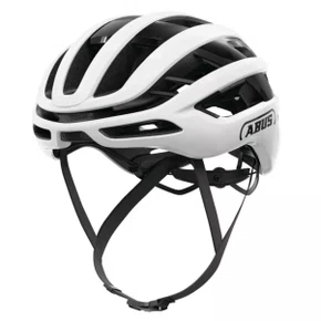 Capacete de Ciclismo Abus Airbreaker 2.0 Branco Brilhante