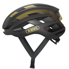 Capacete de Ciclismo Abus Airbreaker Preto e Dourado Capacete de Ciclismo Abus Airbreaker Preto e Dourado