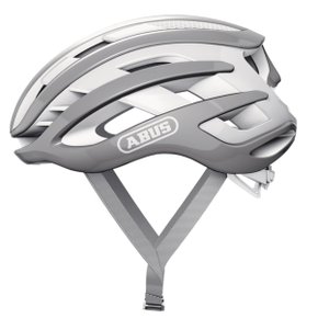 Capacete de Ciclismo Abus Airbreaker Branco e Cinza Capacete de Ciclismo Abus Airbreaker Branco e Cinza