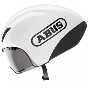 Capacete de Ciclismo Abus Gamechanger Triathlon Branco Capacete de Ciclismo Abus Gamechanger Triathlon Branco
