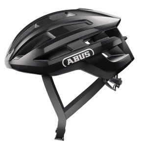 Capacete de Ciclismo Abus Powerdome Preto Brilhante Capacete de Ciclismo Abus Powerdome Preto Brilhante